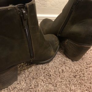 Diba Brown Vintage Ankle Boots